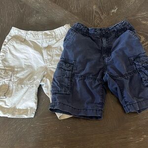 Oshkosh cargo shorts, 2 pair, 6/7.